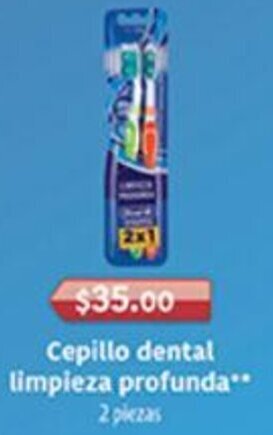 Cepillo dental limpieza profunda** 2 piezas