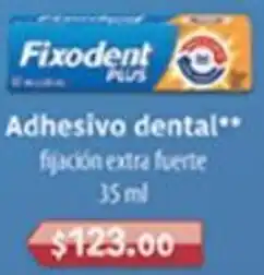Farmacias Similares Adhesivo dental** fijación extra fuerte 35ml oferta