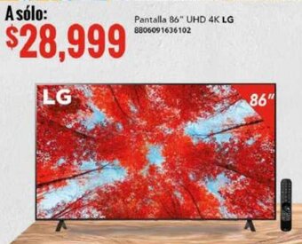 City Club Pantalla 86" UHD 4K LG 8806091636102 oferta