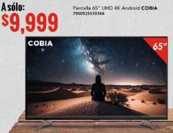 City Club Pantalla 65" UHD 4K Android COBIA 7500525539366 oferta
