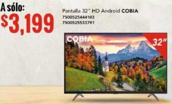 City Club Pantalla 32" HD Android COBIA 7500525444103 7500525533791 oferta