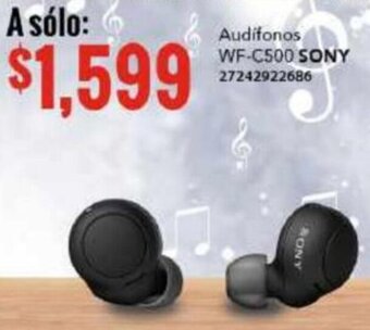 City Club Audifonos WF-C500 SONY 27242922686 oferta