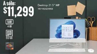 City Club Desktop 21,5" HP oferta