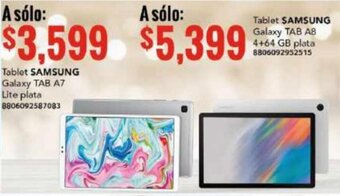 City Club Tablet SAMSUNG Galaxy TAB A7 Lite plata 8806092587083 oferta
