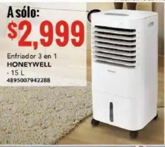 City Club Enfriador 3 en 1 HONEYWELL - 15 L 4895007942288 oferta
