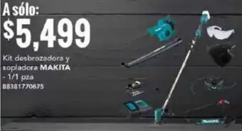 Kit desbrozadora y sopladora MAKITA - 1/1 pza 88381770675