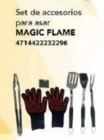 City Club Set de accesorios para asar MAGIC FLAME oferta