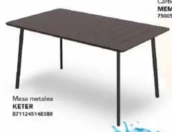 City Club Mesa metalea KETER oferta