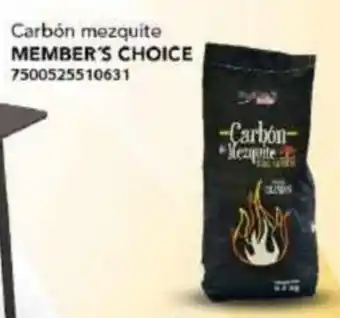 Carbón mezquite MEMBER'S CHOICE 7500525510631