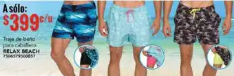 City Club Traje de baño para caballero RELAX BEACH 7506579500857 oferta