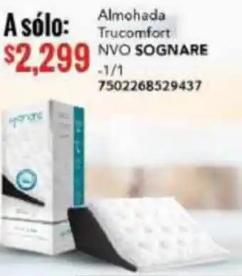 City Club Almohada Trucomfort NVO SOGNARE 1/1 oferta