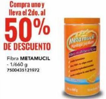 Fibra METAMUCIL - 1/660 g 7500435121972