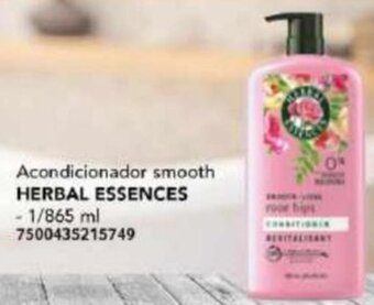 City Club Acondicionador smooth HERBAL ESSENCES 1/865ML oferta