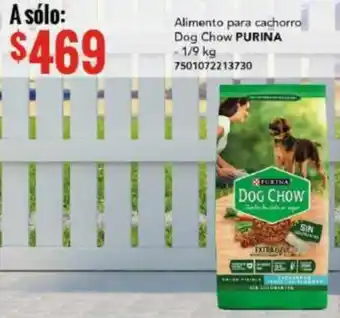 Alimento para cachorro Dog Chow PURINA - 1/9 kg 7501072213730