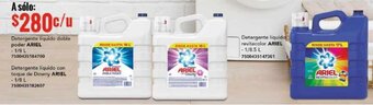 City Club Detergente líquido doble poder ARIEL - 1/8 L oferta