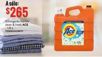 City Club Detergente liquido clean & fresh ACE 1/8 L 7500435226011 oferta