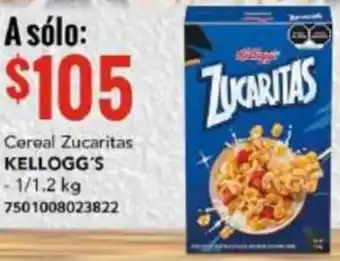 City Club Cereal Zucaritas KELLOGG'S -1/1.2 kg 7501008023822 oferta