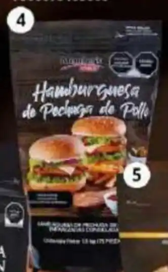 City Club Hamburguesa de pechuga de pollo MEMBER'S CHOICE -1/15 pzas 7500525301857 oferta