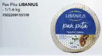 Pan Pita LIBANIUS -1/1.6 kg 7502209115170