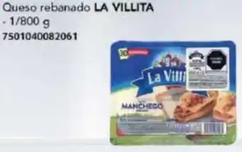 City Club Queso rebanado LA VILLITA - 1/800 g 7501040082061 oferta