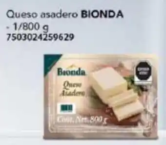 City Club Queso asadero BIONDA - 1/800 g oferta