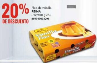 Flan de vainilla REINA 12/100G