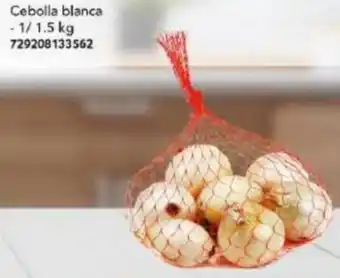 Cebolla blanca - 1/1.5 kg 729208133562