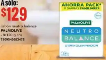 City Club Jabón neutro balance PALMOLIVE - 8/120 g c/u 7509546683478 oferta