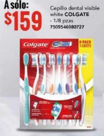 City Club Cepillo dental visible white COLGATE 1/8PZAS oferta