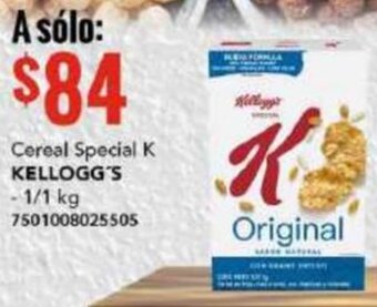 City Club Cereal Special K KELLOGG'S - 1/1 kg 7501008025505 oferta