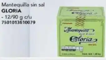 City Club Mantequilla sin sal GLORIA 12/90g oferta