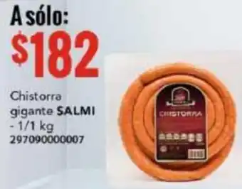 City Club Chistorra gigante SALMI -1/1 kg 297090000007 oferta