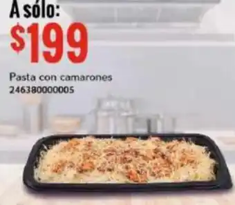 City Club Pasta con camarones 246380000005 oferta