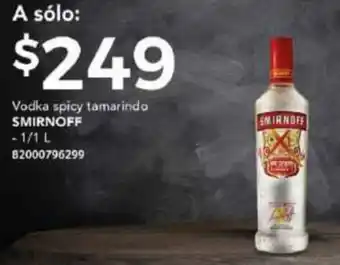 City Club Vodka spicy tamarindo SMIRNOFF - 1/1 L 82000796299 oferta