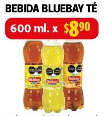 Farmacias Guadalajara BEBIDA BLUEBAY TÉ 600 ml. oferta