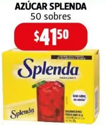 Farmacias Guadalajara AZÚCAR SPLENDA 50 sobres oferta