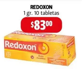 Farmacias Guadalajara REDOXON 1 gr. 10 tabletas oferta