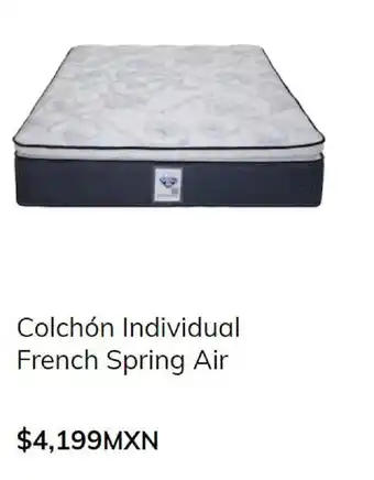 Sears Colchón Individual French Spring Air oferta