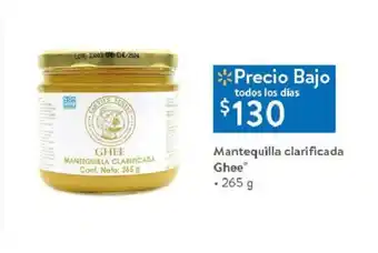 Walmart Mantequilla clarificada Ghee 265 g oferta