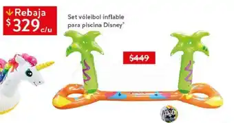 Set voleibol inflable para piscina Disney®