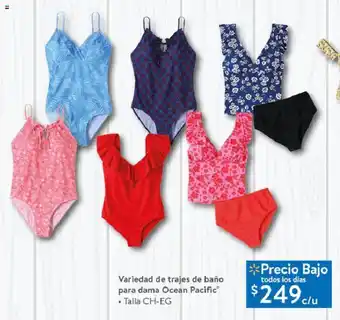 Walmart Variedad de trajes de baño para dama Ocean Pacific • Talla CH-EG oferta
