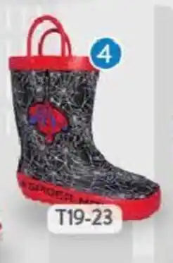 Walmart Botas de lluvia infantil T19-23 oferta