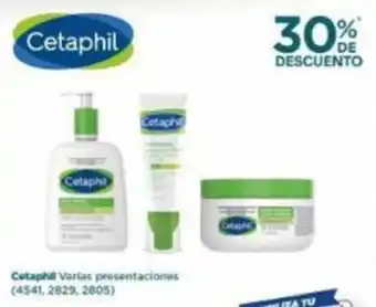 Cetaphil Varias presentaciones (4541, 2829, 2805)