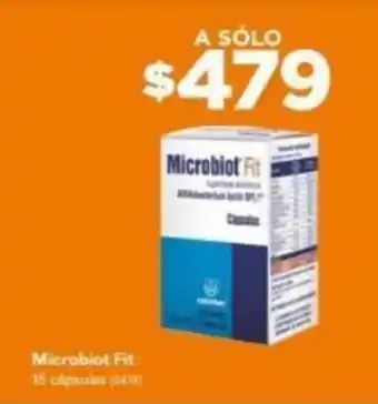 Farmacias Benavides Microbiot Fit 15 capsules oferta