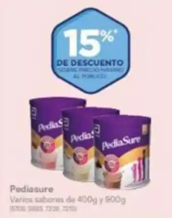 Pediasure Varios sabores de 400g y 900g