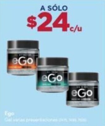eGo Gel varias presentaciones