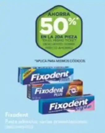 Fixodent varias presentaciones