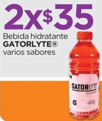 Chedraui Bebida hidratante GATORLYTEⓇ varios sabores oferta