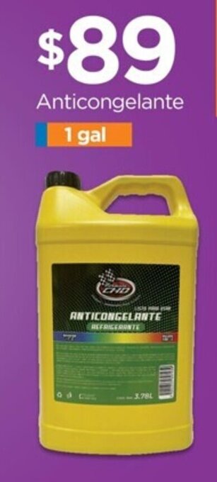 Chedraui Anticongelante 1 gal oferta