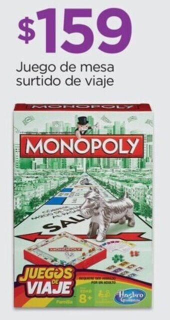 Juego de mesa surtido de viaje
